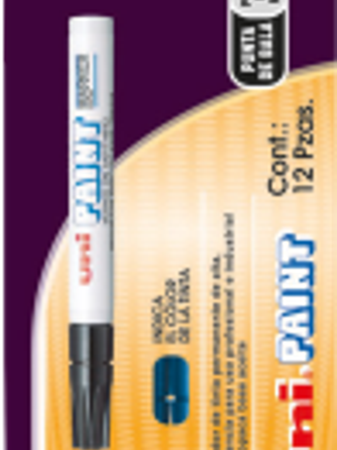 Marcador permanente color azul 1