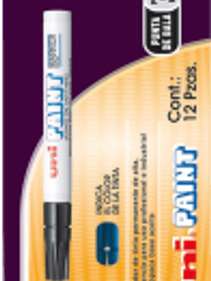 Marcador permanente color azul