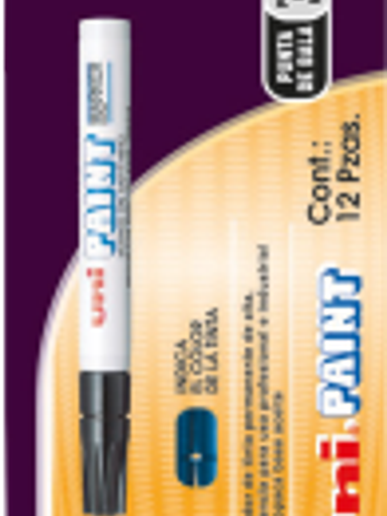 Marcador permanente color azul 1