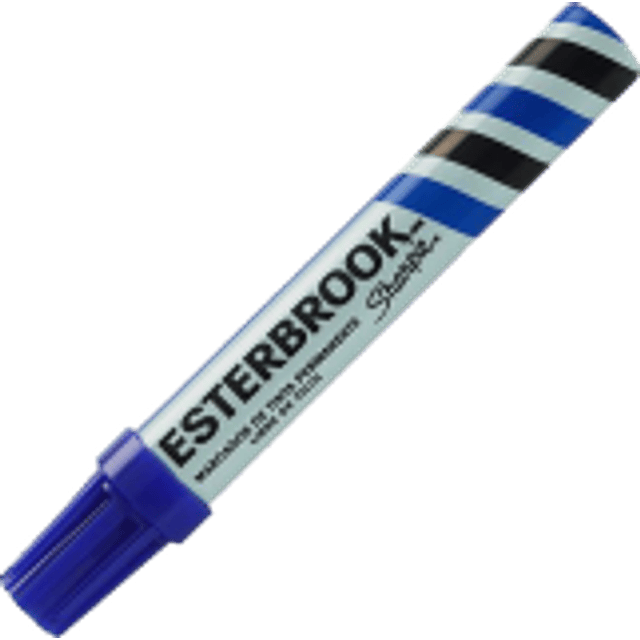 Marcador permanente color azul  Esterbrook.