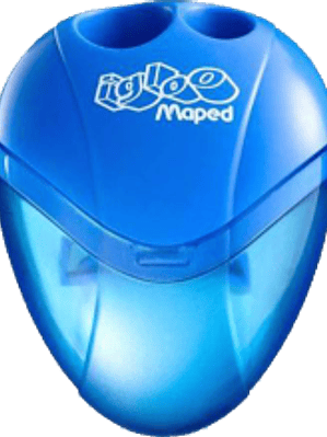 Sacapuntas de plástico de bulbo