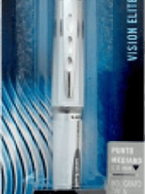 Bolígrafo color negro, punto mediano, Roller Ball Visión Élite