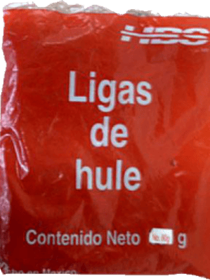 Liga de plástico No. 10.