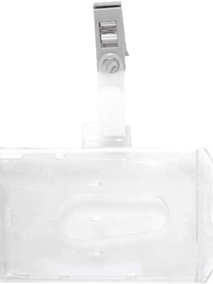 Porta gafete acrílico de 6 x 9 cm, por pieza