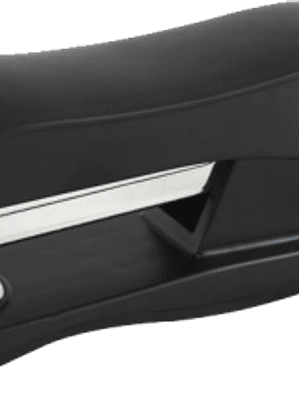 Engrapadora de media tira color negro, 