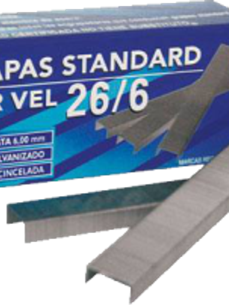 Grapas estándar Marvel 26/6