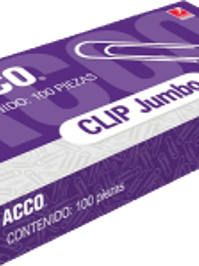 Clip Jumbo, capacidad para 35 hojas. 1