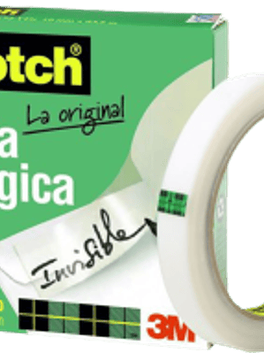Cinta mágica empaque 810 medidas 24 mm x 65 mm.