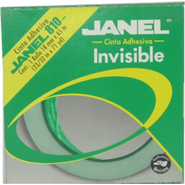 Cinta Invisible 810 medidas 18 mm x 65 m