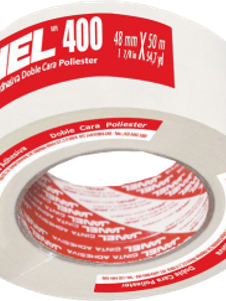 Cinta doble cara o capa medida 48 mm x 50 m. 1