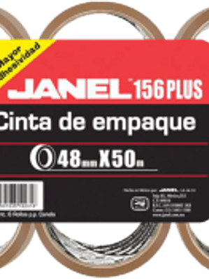 Cinta de Empaque Canela medidas 48 mm x 50 m.