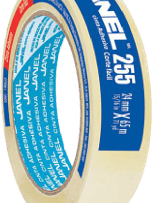 Cinta Adhesiva Económica, medida 24 mm x 65 m.