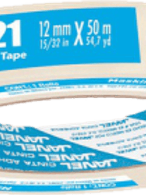 Cinta Adhesiva Masking Tape modelo 121 medida 12 mm x 50 m.