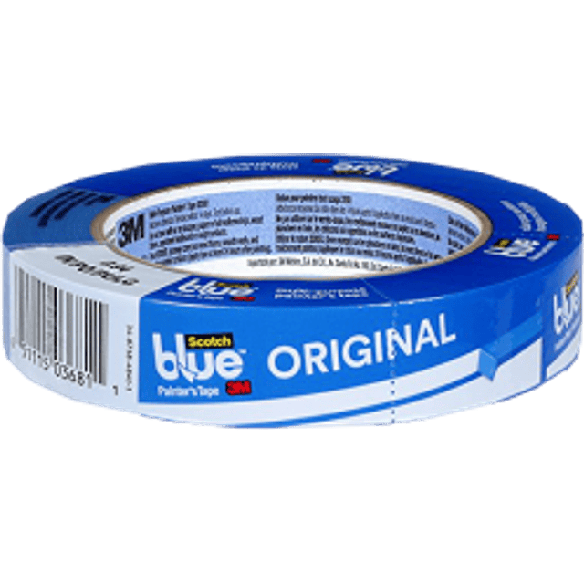 Cinta Masking Tape color azul medida 24 mm x 54 m