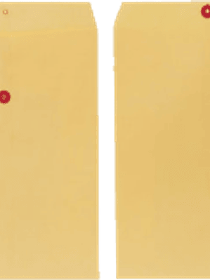 Sobre Bolsa con rondana, tamaño extra oficio