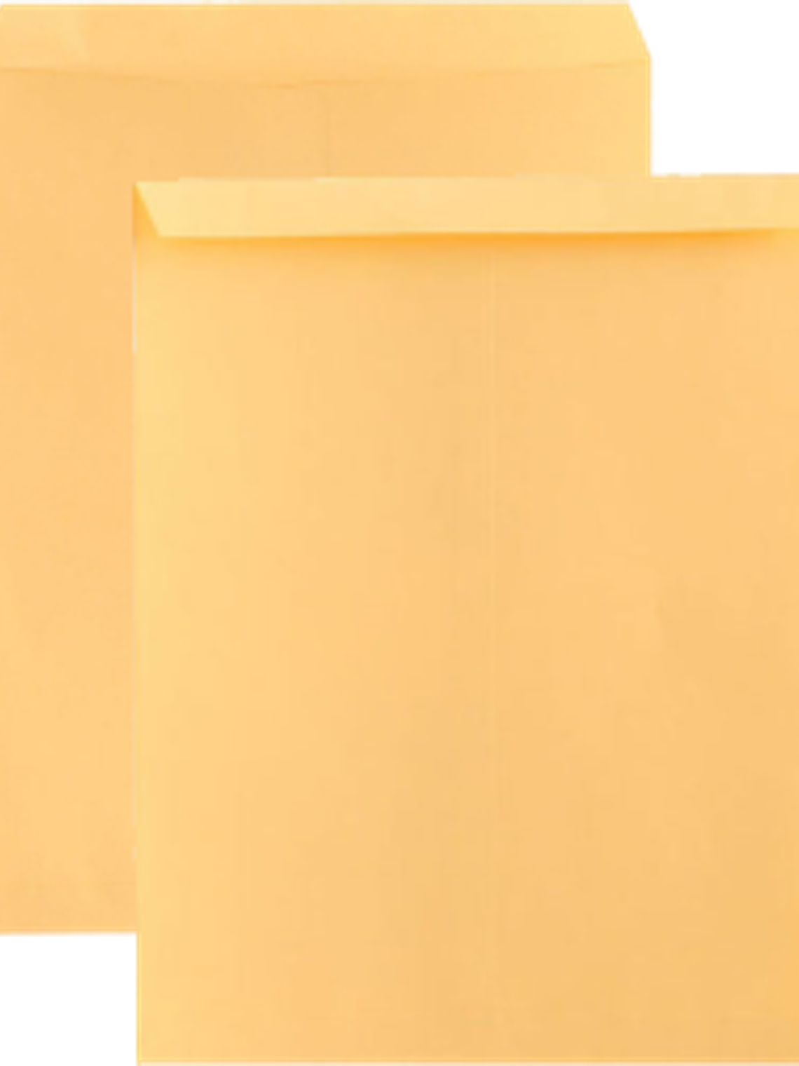 Sobre Bolsa engomado, color manila, tamaño radiografía. 1