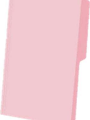 Folder color rosa, tamaño oficio