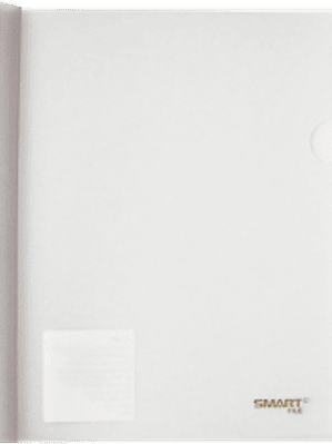 Folder con costilla, tamaño carta.