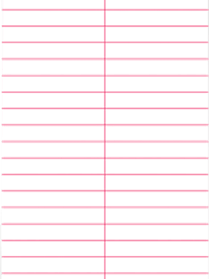 Cuaderno de Taquigrafía largo, de 80 hojas.