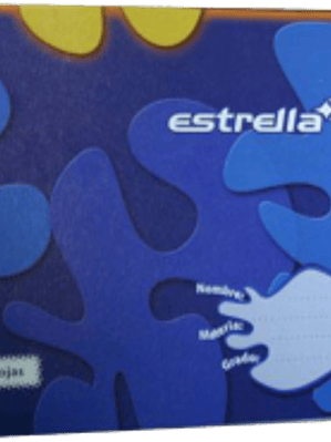 Cuaderno Forma Italiana cuadro chico, de 100 hojas