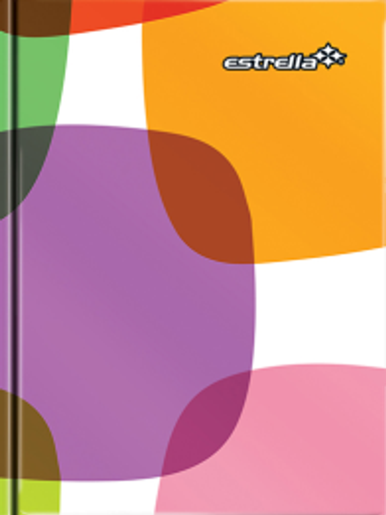 Cuaderno Forma Francesa de cuadro grande de 7 mm y pasta dura, de 96 hojas 1