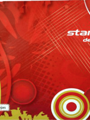 Cuaderno Forma Italiana de raya y pasta dura, de 96 hojas.