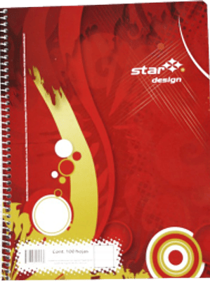 Cuaderno Profesional de raya, de 100 hojas.