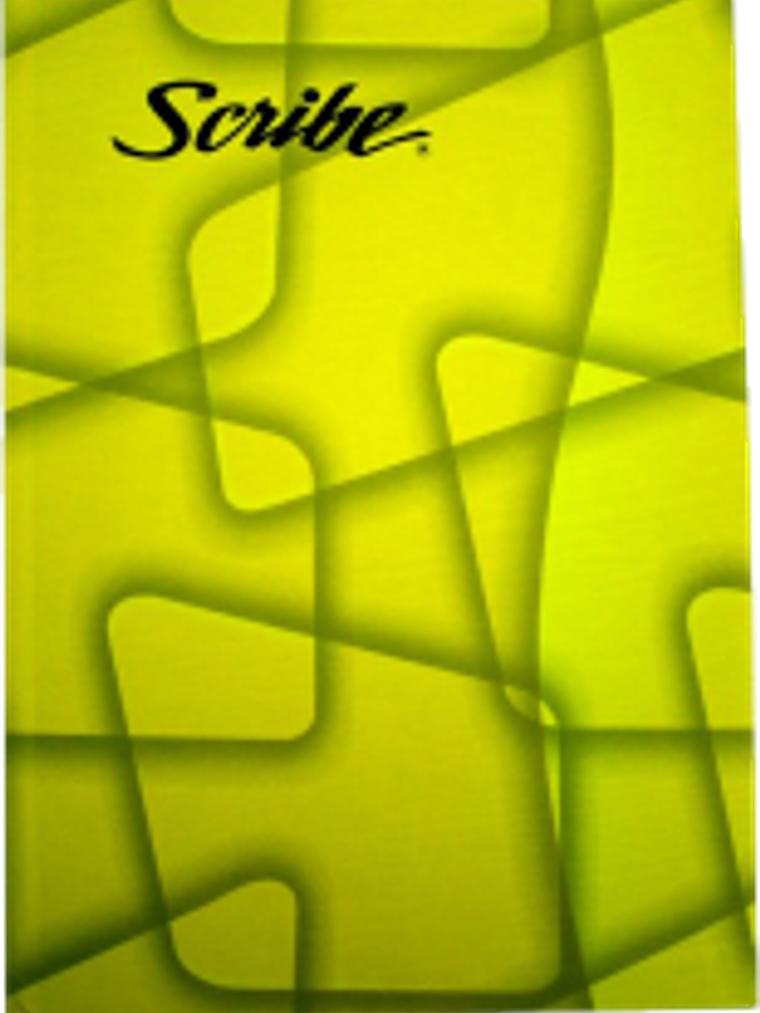 Cuaderno Forma Francesa, de cuadro grande de 7 mm y pasta dura, de 96 hojas. 1