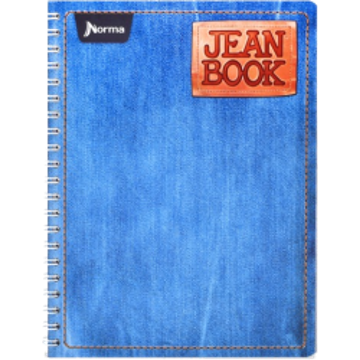Cuaderno profesional jean book cuadro grande 100hjs