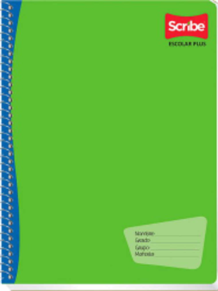 Cuaderno Espiral Profesional de dibujo con 100 hojas. 1