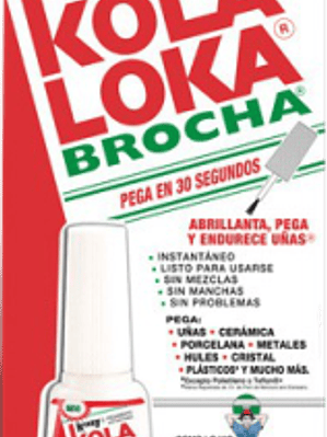 Pegamento Instantáneo, en brocha, contenido 5 gramos.