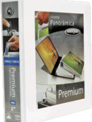 Carpeta tamaño carta con arillo 