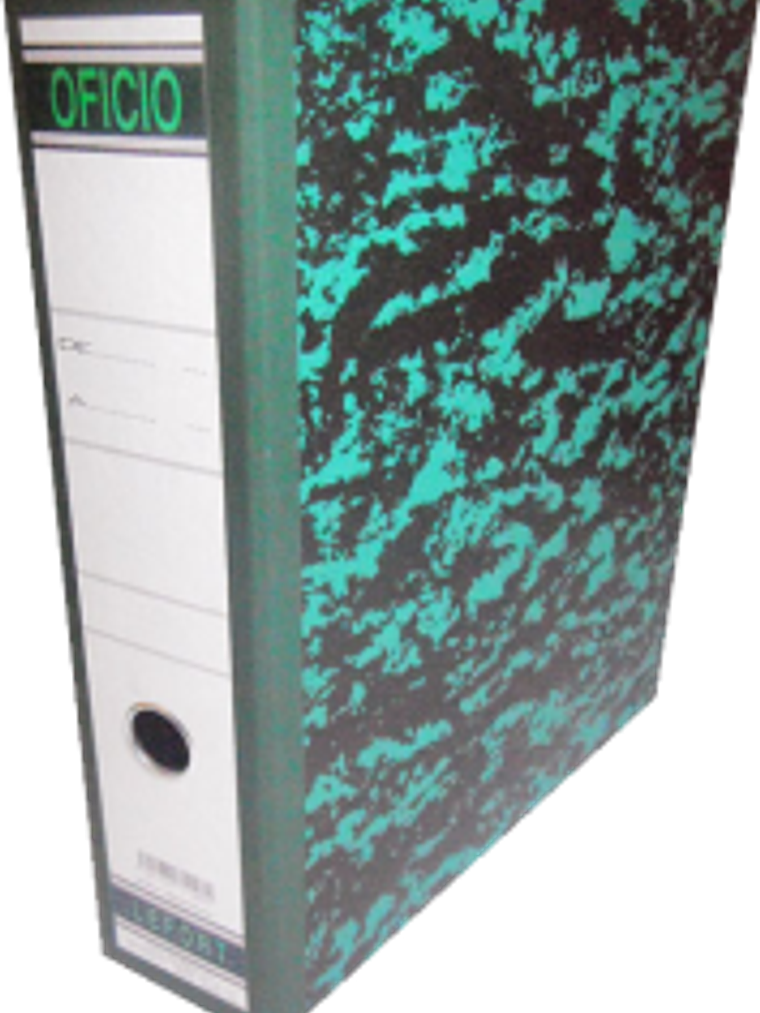 Carpeta Registradora tamaño oficio con arillo en 