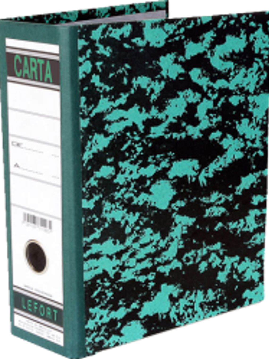 Carpeta Registradora tamaño carta color verde tradicional 1