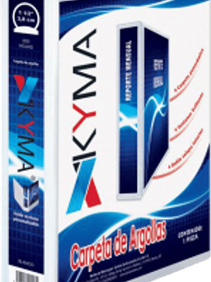 Carpeta de vinil tamaño carta con arillo en 