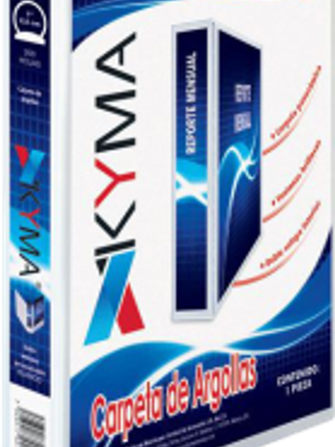 Carpeta de vinil tamaño carta con arillo en 