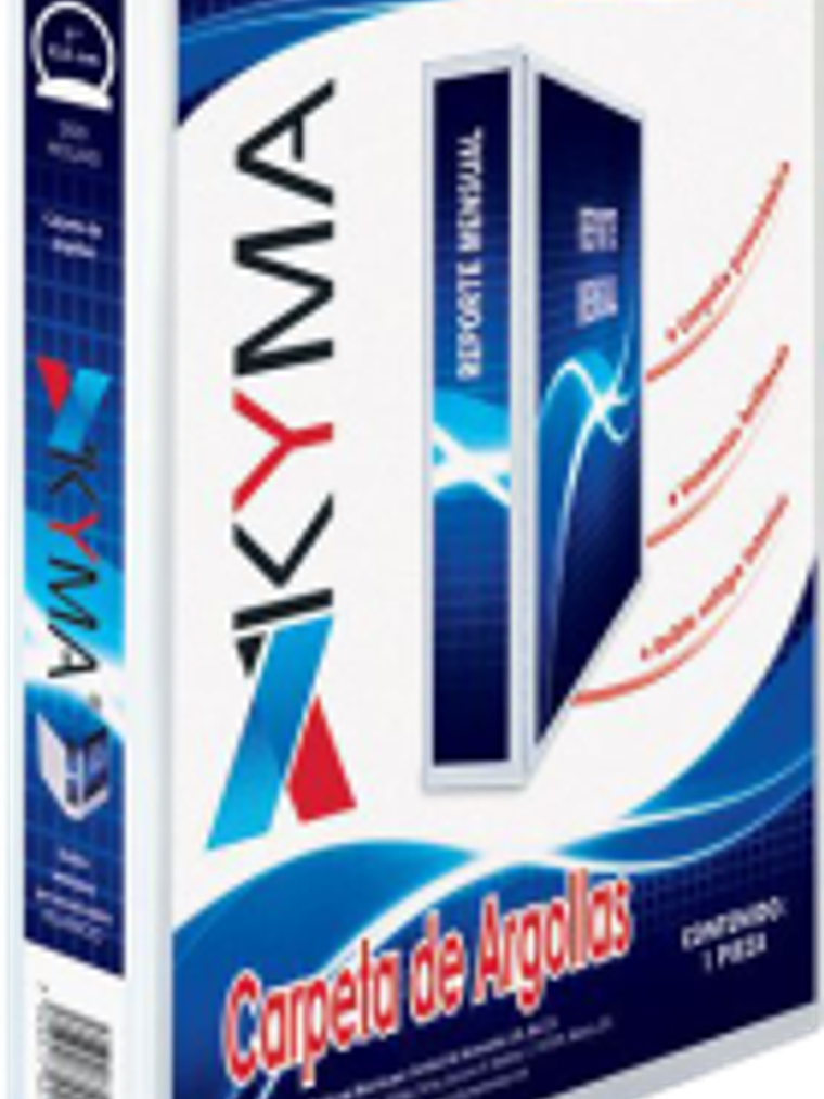 Carpeta de vinil tamaño carta con arillo en 