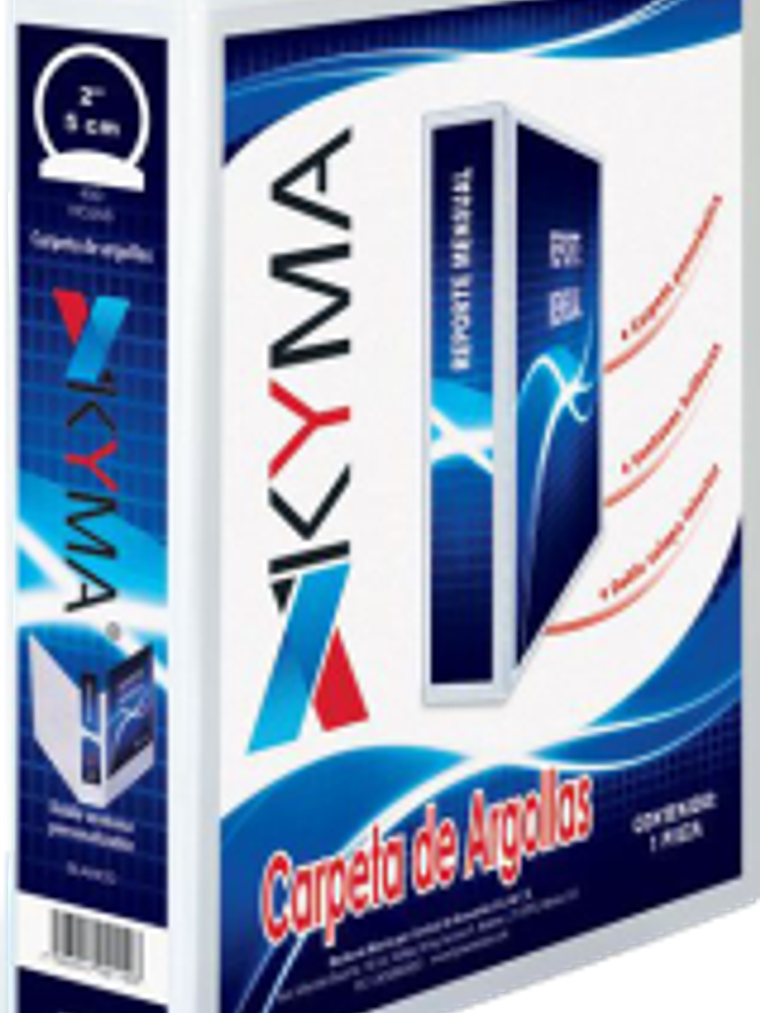 Carpeta de vinil tamaño carta con arillo 