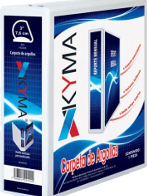 Carpeta de vinil tamaño carta arillo en 