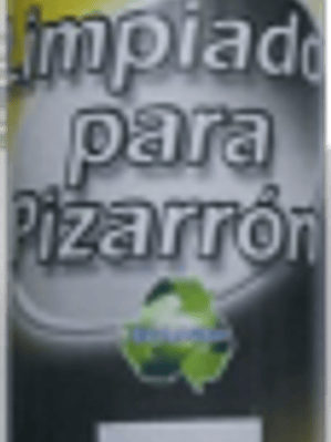 Limpiador para pizarrones blancos.