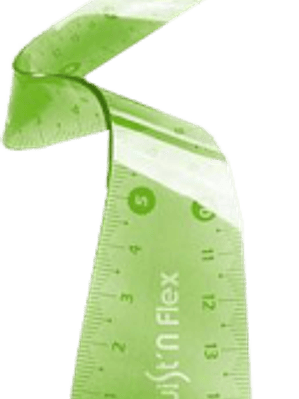 Regla flexible de 30 cm.