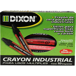 Crayón industrial caja con 10 piezas