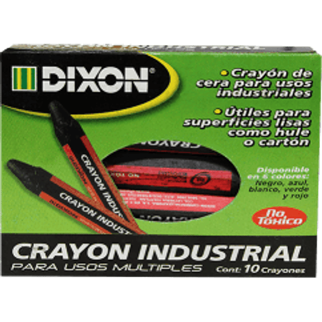 Crayón industrial caja con 10 piezas