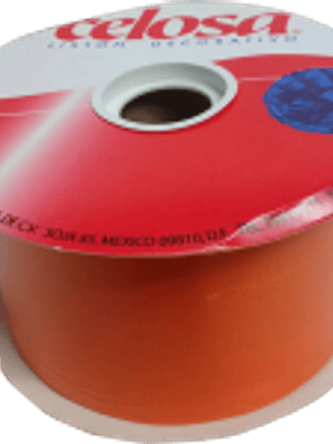 Cinta Liso No. 22 color naranja