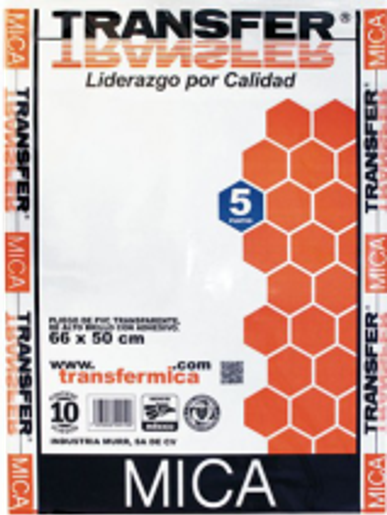 Mica auto adherible .66 x .50 metros 1