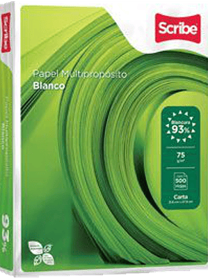 Papel Bond multi-propósitos tamaño carta paquete con 500 hojas