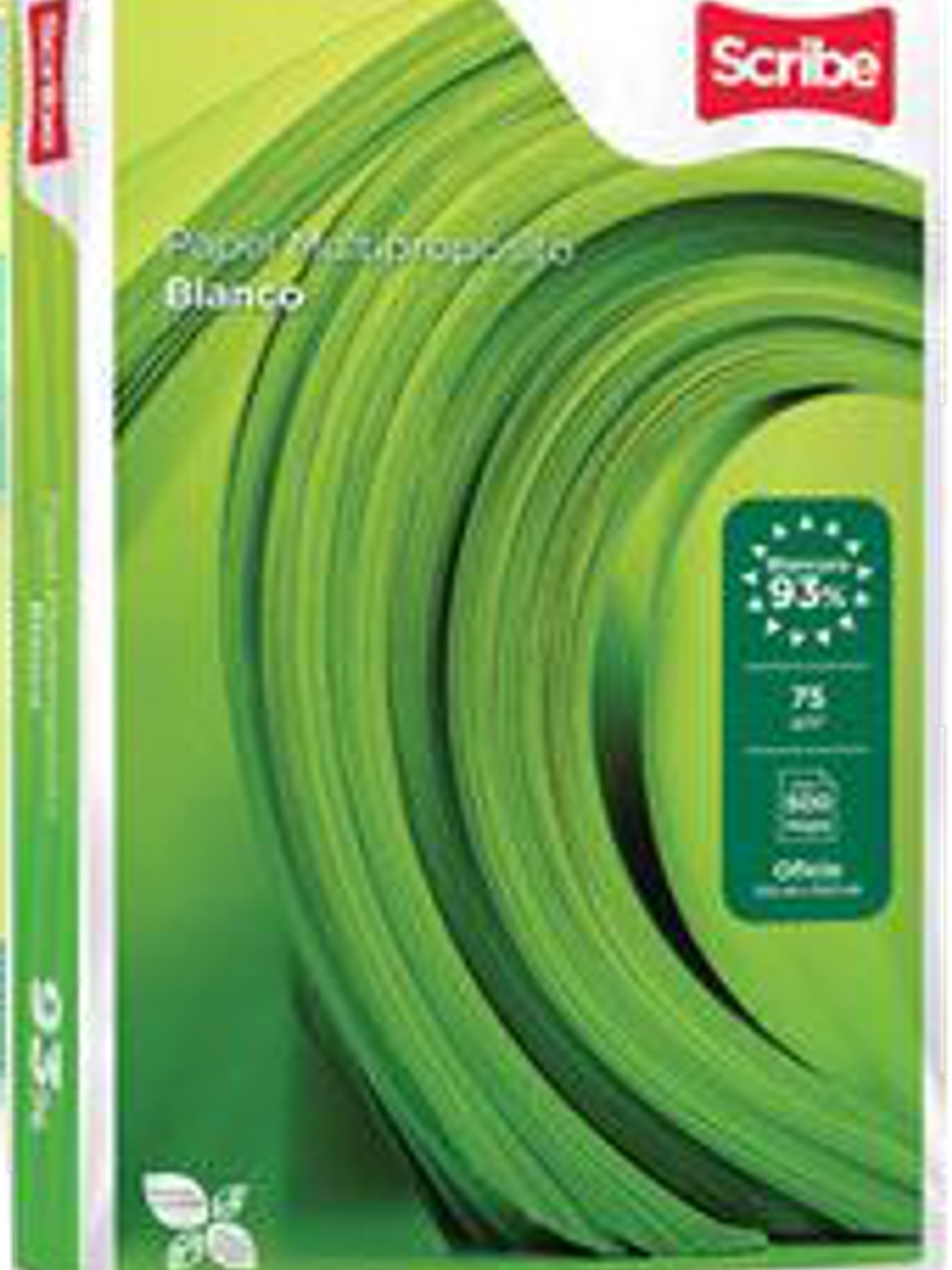 Papel Bond multi-propósitos CON 93% blancura tamaño oficio paquete con 500 hojas 1