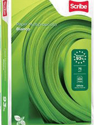 Papel Bond multi-propósitos CON 93% blancura tamaño oficio paquete con 500 hojas