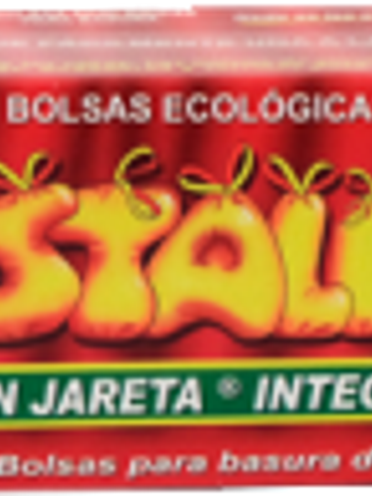 Bolsa para basura color negra, tamaño grande, caja con 10 piezas. 1