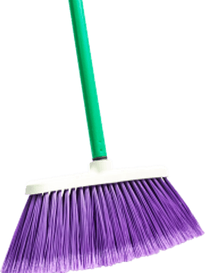 Escoba de plástico tipo cepillo P140